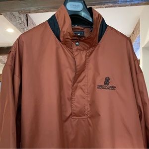 Ritz Carlton Golf Club Orlando copper, quarter sleeve, rain pullover. Size XL.